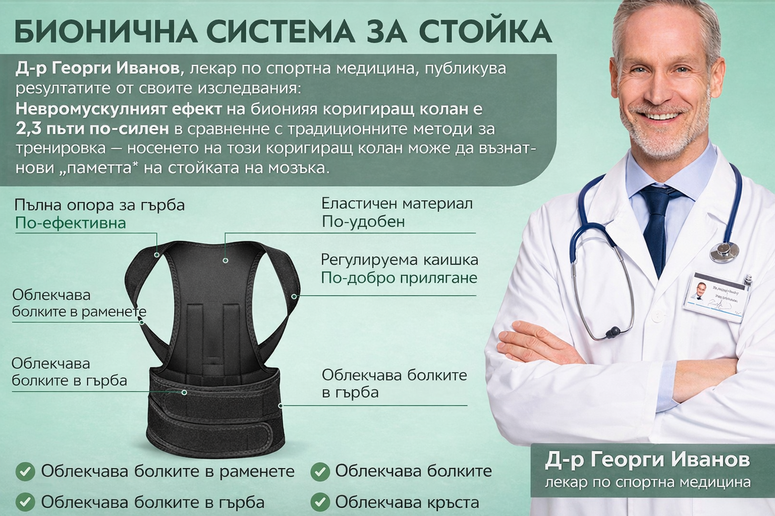 Alignio supporto posteriore